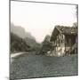 Thoune (Switzerland), a Chalet, Circa 1860-Leon, Levy et Fils-Mounted Photographic Print