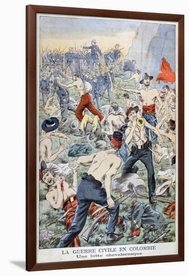 Thousand Days War, Colombia, 1902-null-Framed Giclee Print