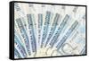 Thousand Filipino Peso Notes-Tethys Imaging LLC-Framed Stretched Canvas
