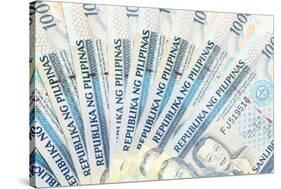 Thousand Filipino Peso Notes-Tethys Imaging LLC-Stretched Canvas