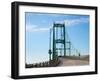 Thousand Islands international bridge in Ontario, Canada-null-Framed Photographic Print