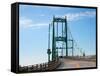 Thousand Islands international bridge in Ontario, Canada-null-Framed Stretched Canvas