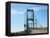 Thousand Islands international bridge in Ontario, Canada-null-Framed Stretched Canvas