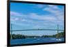 Thousand Islands international bridge in Ontario, Canada-null-Framed Photographic Print