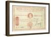 Thousand Livre Banknote with a Picture of Louis XVI-null-Framed Giclee Print