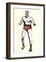 Thousand Masks, Mexican Wrestler-null-Framed Art Print