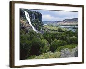 Thousand Springs, Snake River, Idaho, USA-Charles Gurche-Framed Photographic Print