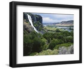 Thousand Springs, Snake River, Idaho, USA-Charles Gurche-Framed Photographic Print