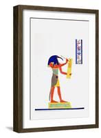 Thout Thoth Psychopomp-Jean-Fran?s Champollion-Framed Giclee Print