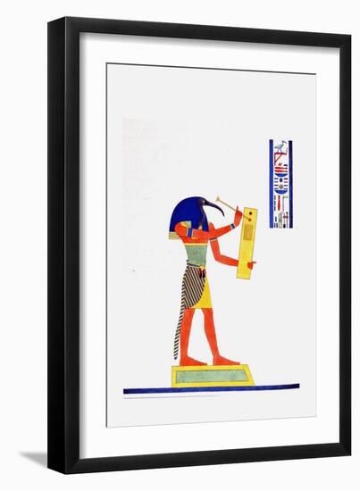 Thout Thoth Psychopomp-Jean-Fran?s Champollion-Framed Giclee Print