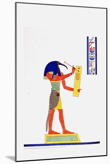 Thout Thoth Psychopomp-Jean-Fran?s Champollion-Mounted Giclee Print