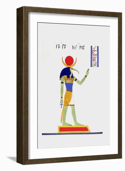 Thout Thoth Twice as Large-Jean-Fran?s Champollion-Framed Giclee Print