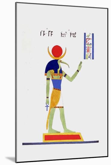 Thout Thoth Twice as Large-Jean-Fran?s Champollion-Mounted Giclee Print