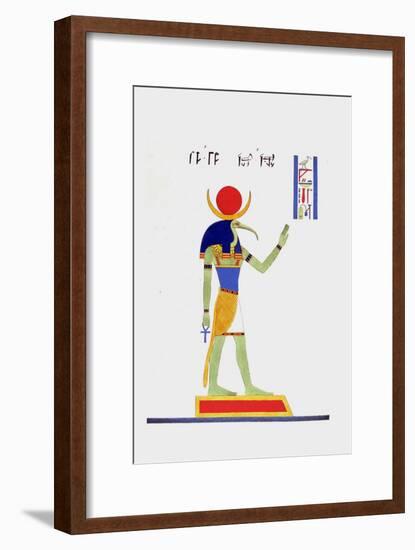 Thout Thoth Twice as Large-Jean-Fran?s Champollion-Framed Giclee Print