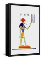 Thout Thoth Twice as Large-Jean-Fran?s Champollion-Framed Stretched Canvas