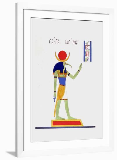 Thout Thoth Twice as Large-Jean-Fran?s Champollion-Framed Giclee Print