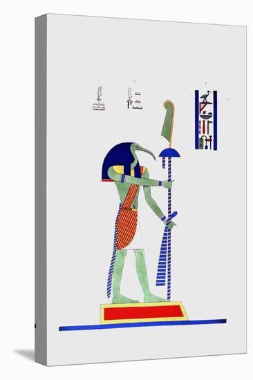 Thout Thoth Twice as Large-Jean-Fran?s Champollion-Stretched Canvas