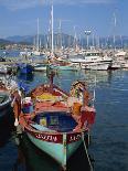 Fishing Boats in the Harbour, Naxos, Cyclades Islands, Greek Islands, Greece-Thouvenin Guy-Photographic Print