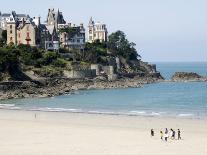 Fishing Boats in Harbour and Houses on Waterfront Beyond, Rosmeur, Douarnenez, Bretagne, France-Thouvenin Guy-Laminated Photographic Print