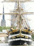 Three Masted Boat, Amerigo Vespucci from Italy During Armada 2008, Rouen, Normandy, France-Thouvenin Guy-Photographic Print