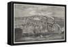 Thr Royal Albert Viaduct at Saltash-Richard Principal Leitch-Framed Stretched Canvas