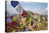 Thrangu Tashi Yangtse Monastery Inside Namobuddha Complex, Dhulikhel, Kathmandu Valley, Nepal, Asia-Ian Trower-Stretched Canvas