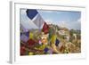 Thrangu Tashi Yangtse Monastery Inside Namobuddha Complex, Dhulikhel, Kathmandu Valley, Nepal, Asia-Ian Trower-Framed Photographic Print