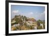 Thrangu Tashi Yangtse Monastery Inside Namobuddha Complex, Dhulikhel, Kathmandu Valley, Nepal, Asia-Ian Trower-Framed Photographic Print