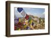 Thrangu Tashi Yangtse Monastery Inside Namobuddha Complex, Dhulikhel, Kathmandu Valley, Nepal, Asia-Ian Trower-Framed Photographic Print