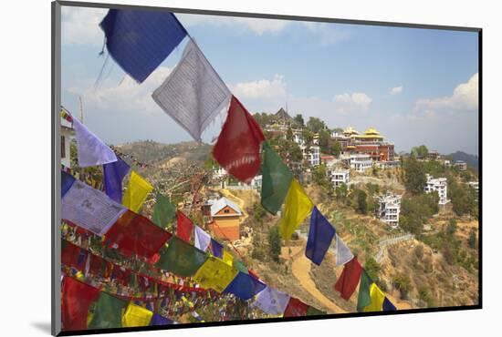 Thrangu Tashi Yangtse Monastery Inside Namobuddha Complex, Dhulikhel, Kathmandu Valley, Nepal, Asia-Ian Trower-Mounted Photographic Print