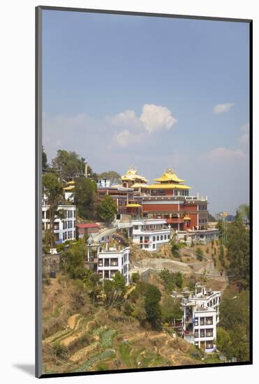 Thrangu Tashi Yangtse Monastery Inside Namobuddha Complex, Dhulikhel, Kathmandu Valley, Nepal, Asia-Ian Trower-Mounted Photographic Print