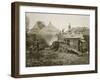 Thrashing for Straw for the Men, 1916-null-Framed Photographic Print