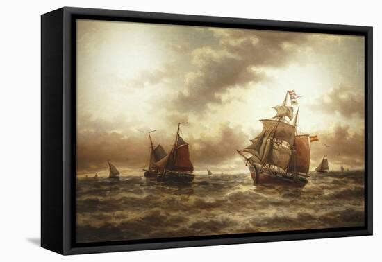 Threat of a Storm, Undated-Auguste Musin-Framed Stretched Canvas
