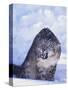 Threatened Snow Leopard-DLILLC-Stretched Canvas