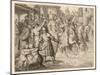 Threatened with Excommunication by the Pope Luther Travels to Worms-Gustav Konig-Mounted Art Print