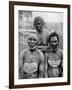 Three Aborigines from the Coast Tribes Above Brisbane, Australia, 1922-null-Framed Giclee Print