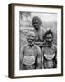 Three Aborigines from the Coast Tribes Above Brisbane, Australia, 1922-null-Framed Giclee Print