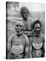 Three Aborigines from the Coast Tribes Above Brisbane, Australia, 1922-null-Stretched Canvas