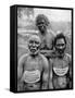 Three Aborigines from the Coast Tribes Above Brisbane, Australia, 1922-null-Framed Stretched Canvas