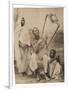 Three Abyssinians in Traditional Dress, c.1880-90-Luigi Naretti-Framed Photographic Print