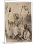 Three Abyssinians in Traditional Dress, c.1880-90-Luigi Naretti-Mounted Photographic Print