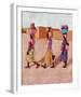 Three Africans-Kalou-Framed Art Print