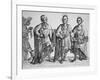 Three American Cherokee Chiefs, 1762-null-Framed Giclee Print