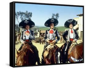 Three Amigos!-null-Framed Stretched Canvas