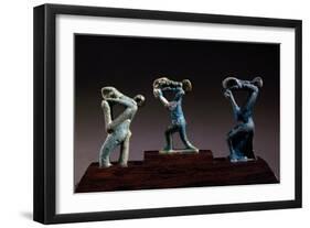 Three Amulets of the God Nehebkau-null-Framed Giclee Print