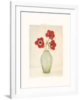 Three Anemones-Amy Melious-Framed Art Print