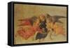 Three Angels-Bartolommeo Di Giovanni-Framed Stretched Canvas