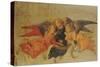 Three Angels-Bartolommeo Di Giovanni-Stretched Canvas
