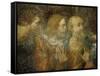 Three Apostles, Detail from Leonardo's Last Supper, 1498-Leonardo da Vinci-Framed Stretched Canvas