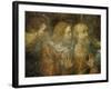 Three Apostles, Detail from Leonardo's Last Supper, 1498-Leonardo da Vinci-Framed Giclee Print